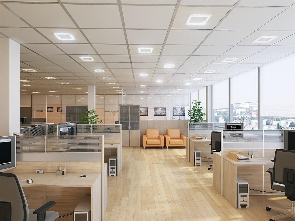 Качественное освещение офиса повышает производительность труда 