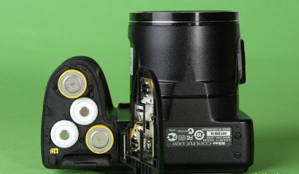 Никель-металлгидридные аккумуляторы в фотоаппарате