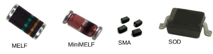 SMD-диоды – маркировка отличается в зависимости от корпуса