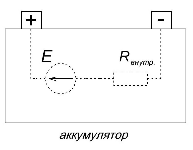 Схема аккумулятора