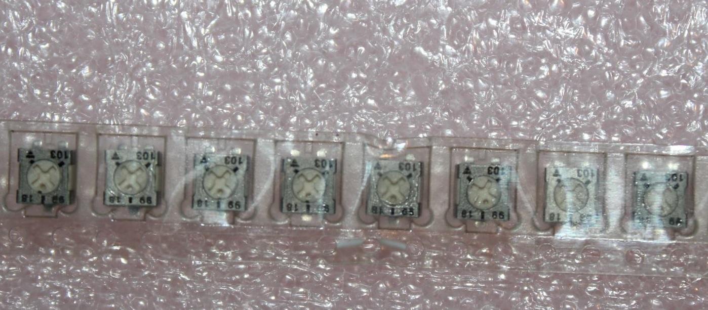 Подстроечные SMD резисторы в фабричной упаковке