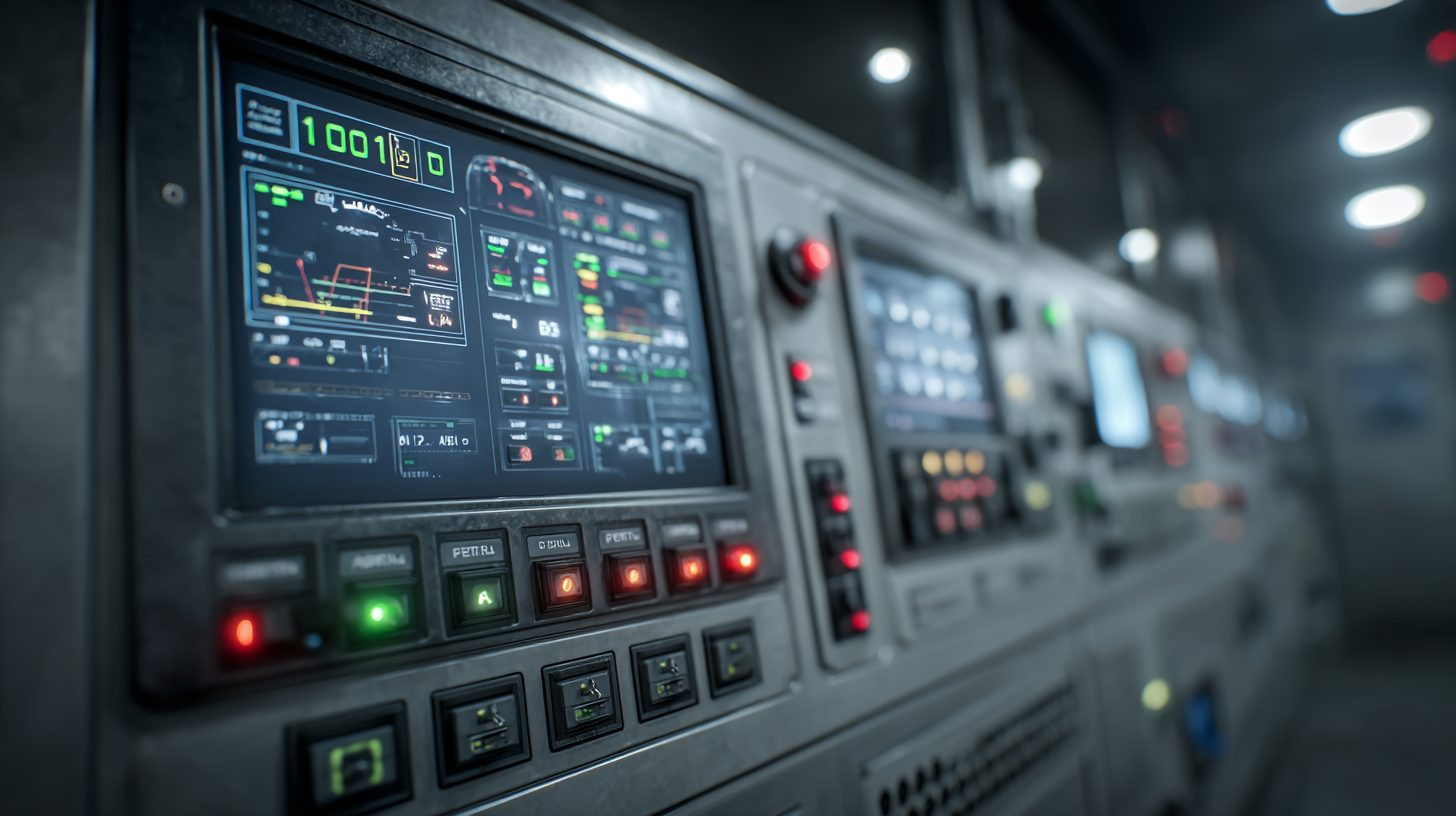 Панель управления дизельным генератором 1000 кВт с системами контроля