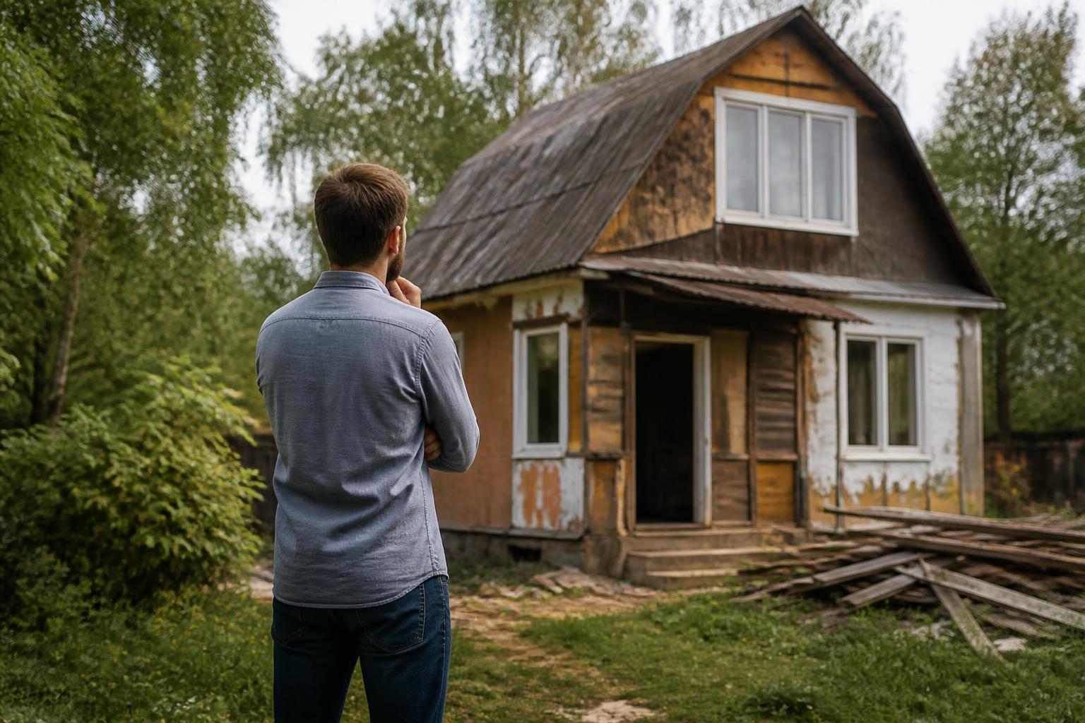 Почему покупатели дач игнорируют ремонт: причины